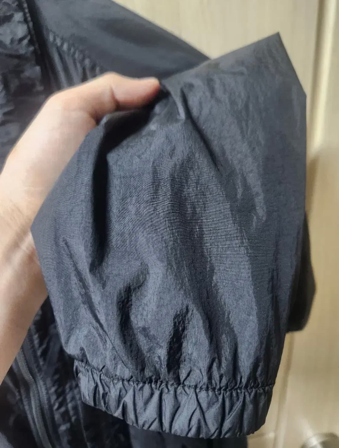 [M] 스톤아일랜드  크링클랩스 오버셔츠자켓 블랙 10123 상품이미지5