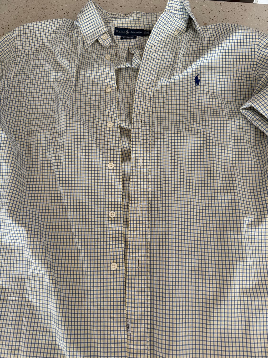 폴로 빈티지 체크셔트 상품이미지2