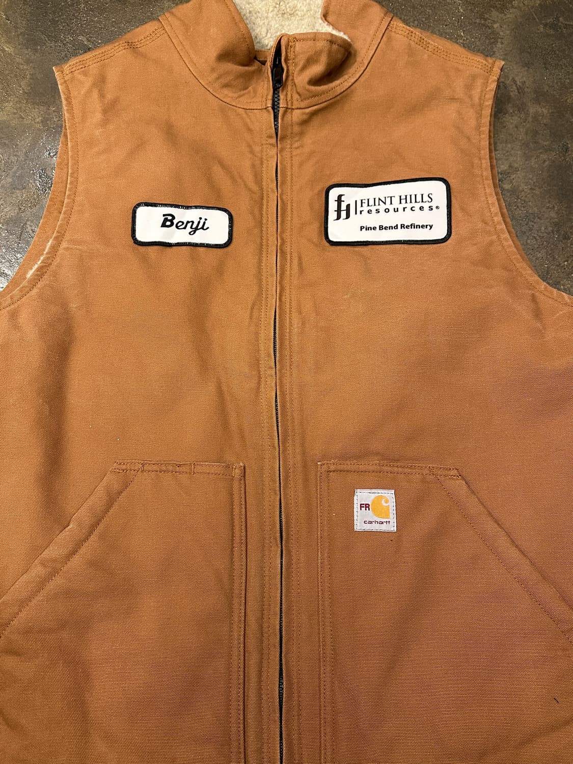 칼하트 FR 워크베스트 조끼 XL 상품이미지3