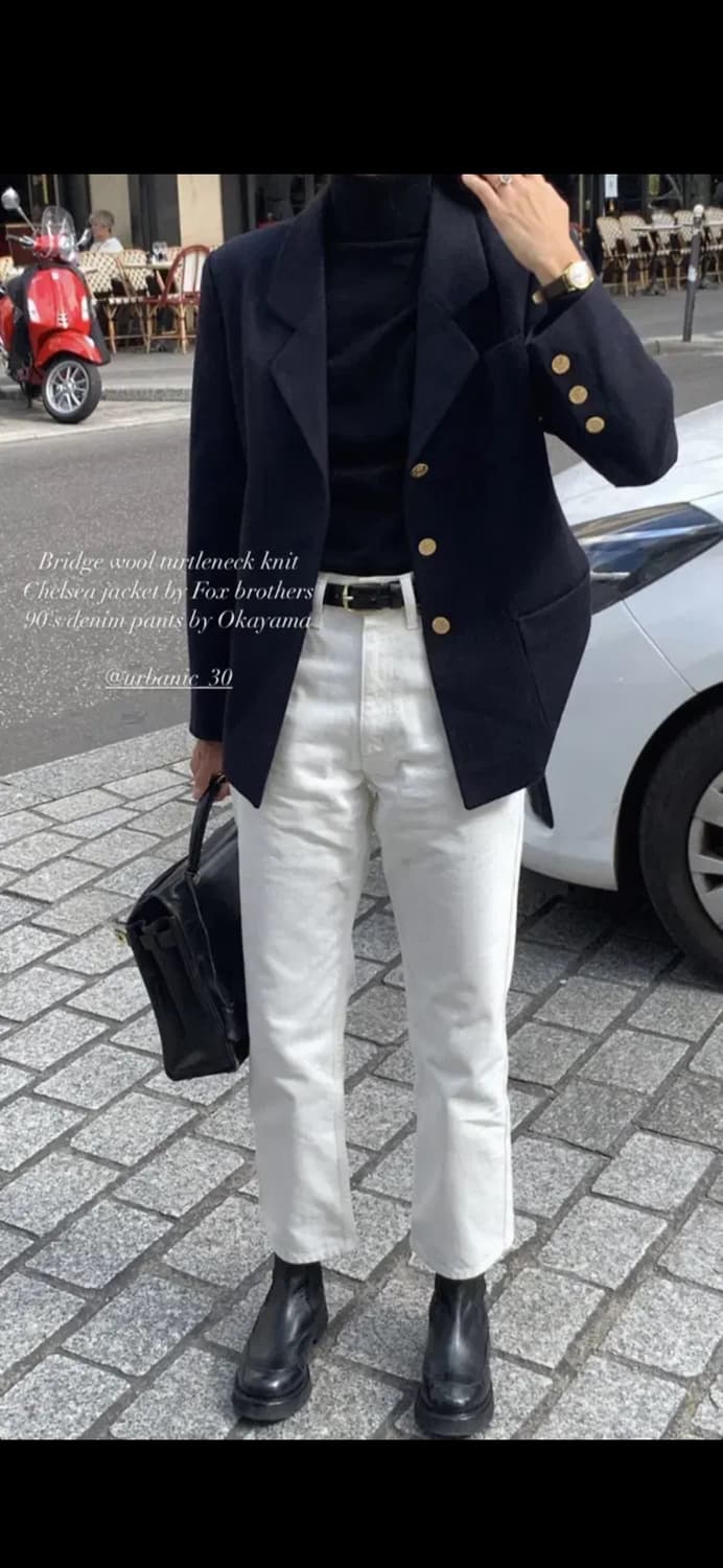 얼바닉30 90‘s 크롭 데님 팬츠 상품이미지2