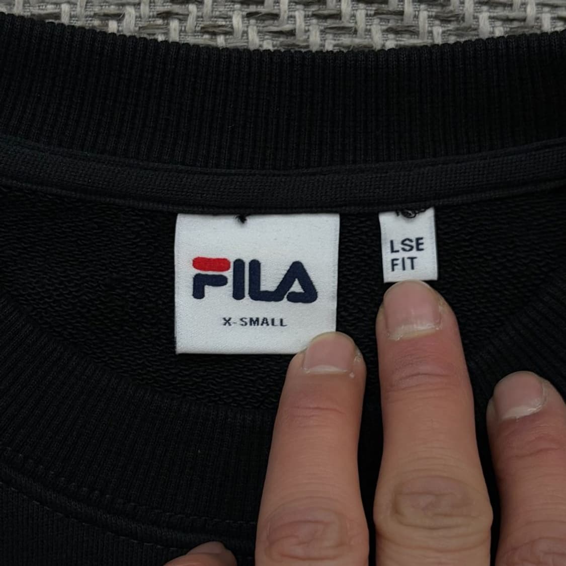 휠라 자수 레터링 맨투맨 v2853 상품이미지5