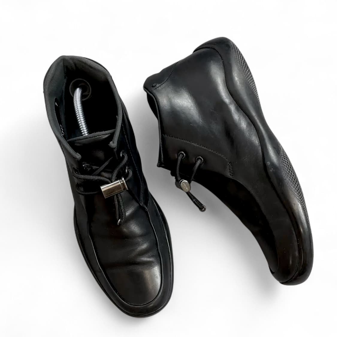 프라다 스포츠 아카이브 토글 레더 부츠 상품이미지3