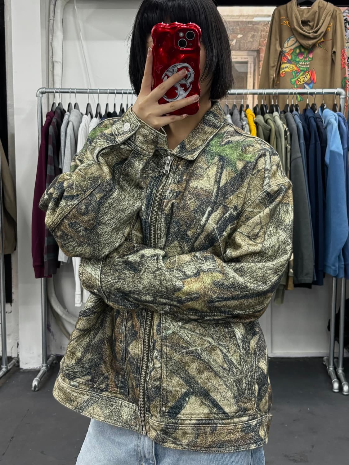 슈프림 23FW 몰스킨 리얼트리 워크자켓 상품이미지4