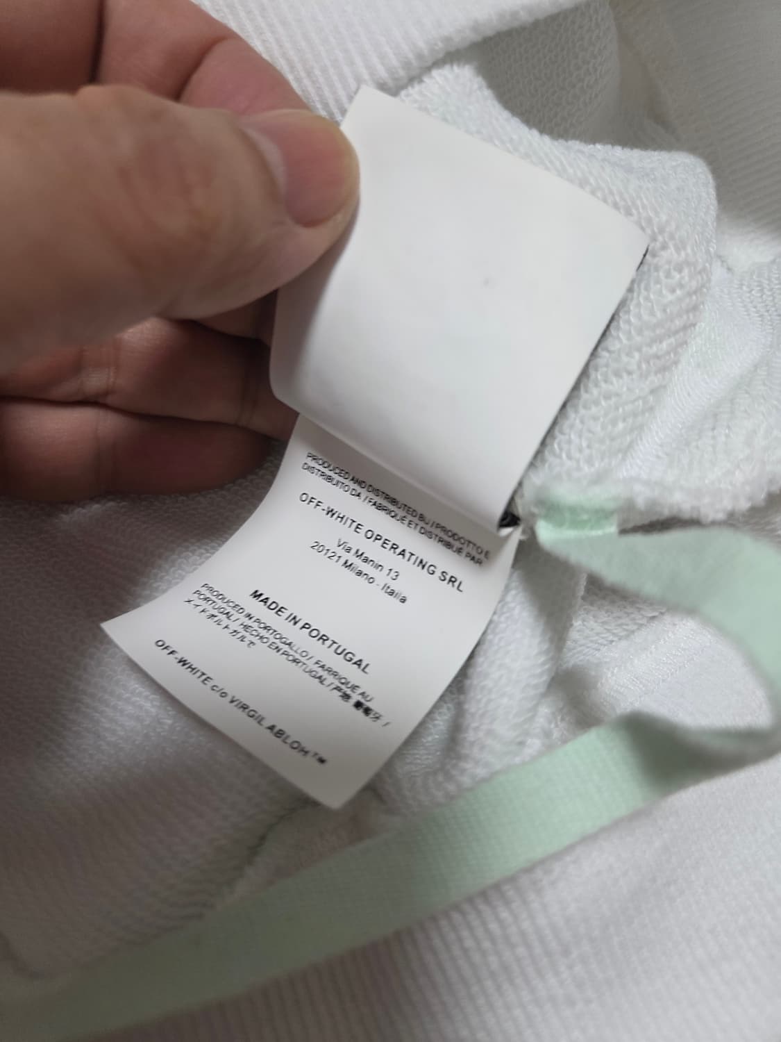 오프화이트 카라바지오 애로우 맨투맨 상품이미지7