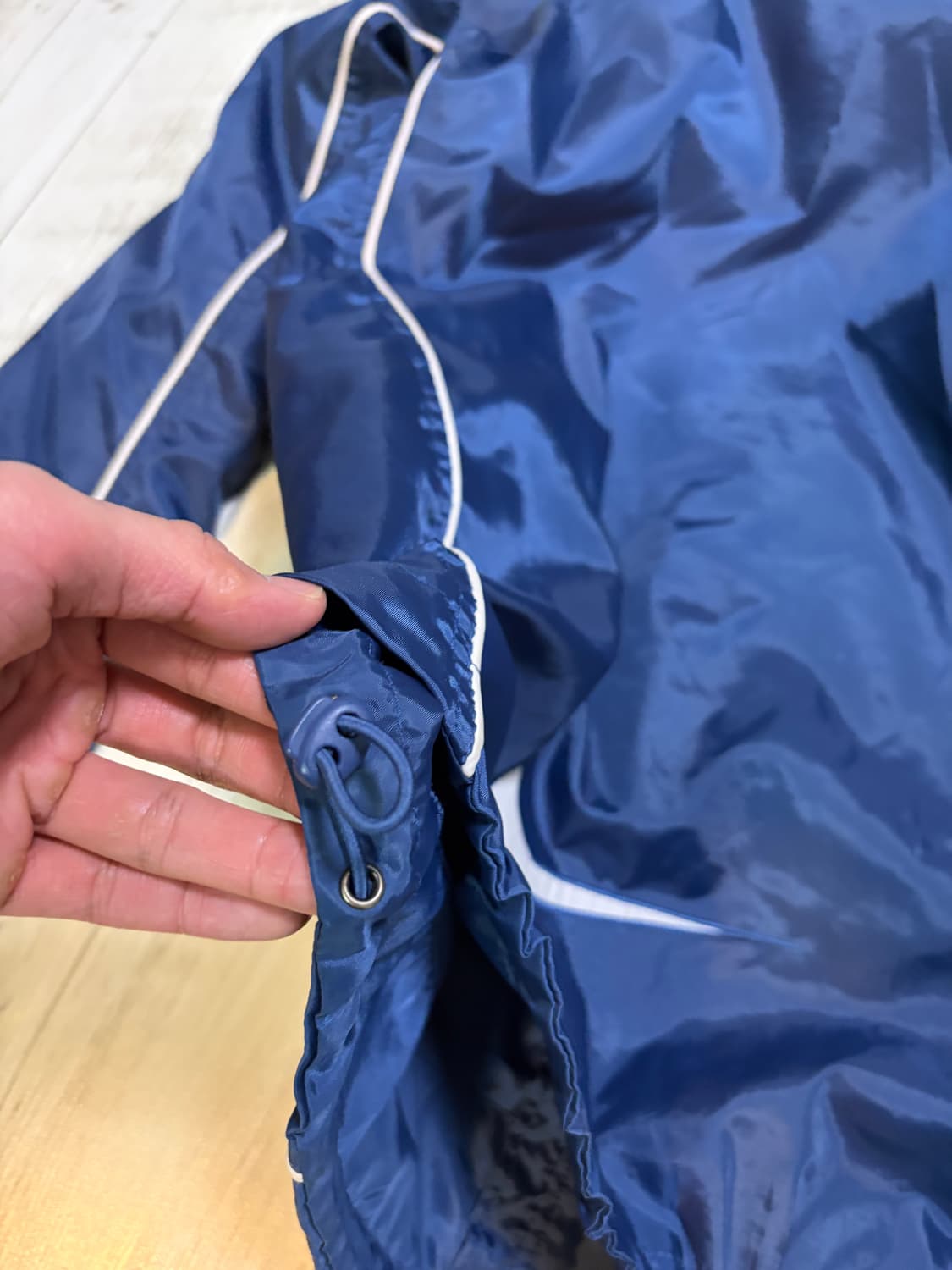 [160] 00s 나이키 네이비 바람막이 한국생산 상품이미지4