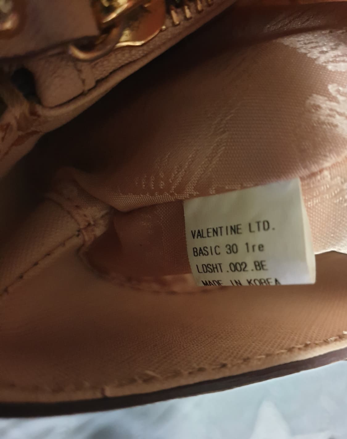 러브캣 도트백 라이트베이지 상품이미지5