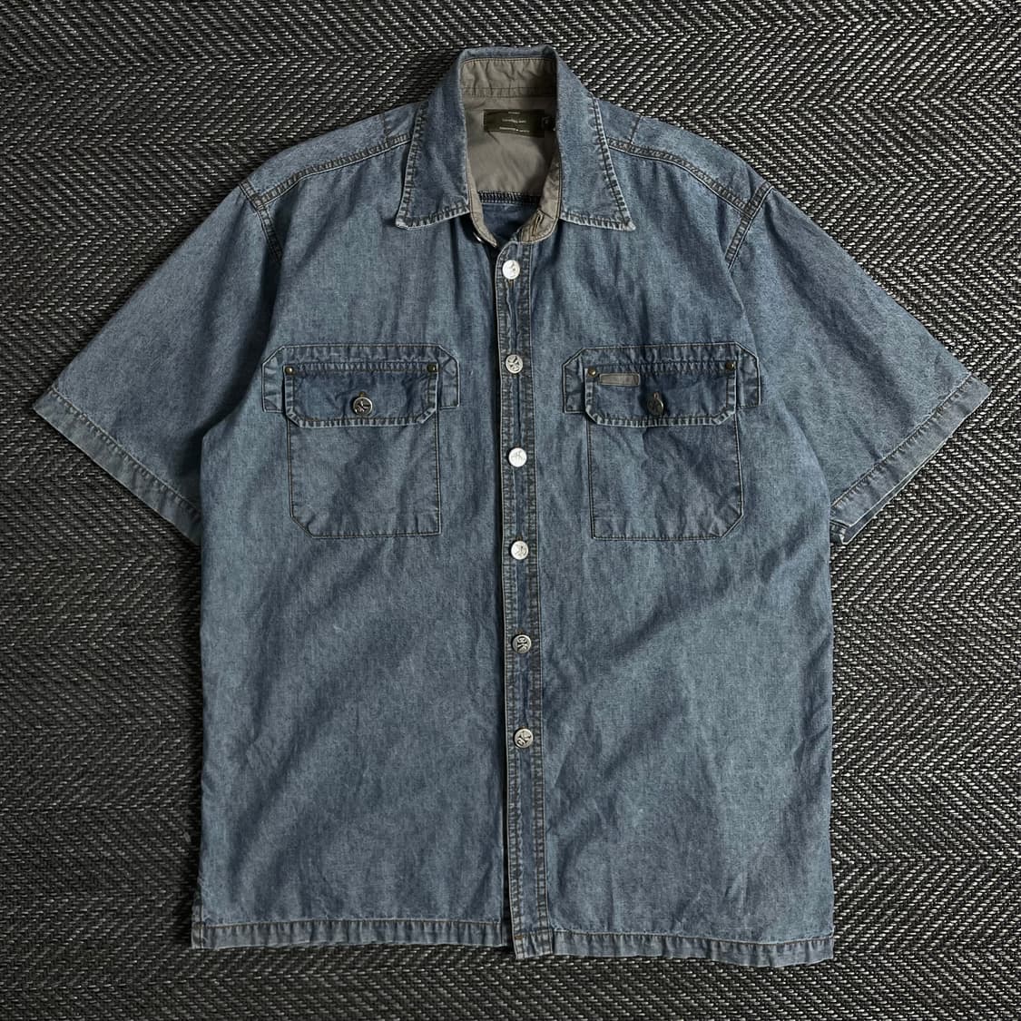 00s 캘빈클라인 아메카지 오리지날 데님 셔츠y 2889 상품이미지2