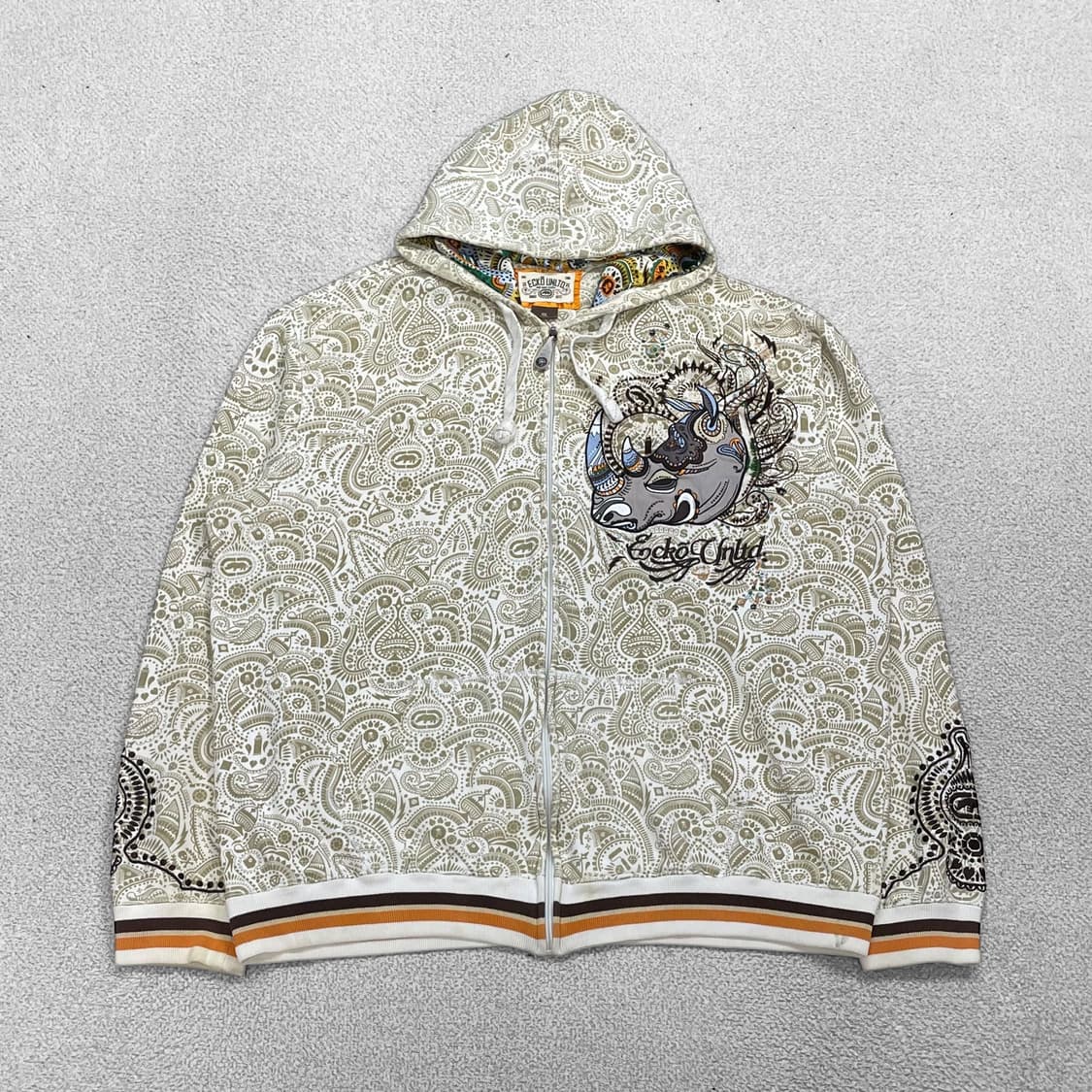 에코 Ecko 언리미티드 페이즐리 후드집업 상품이미지1