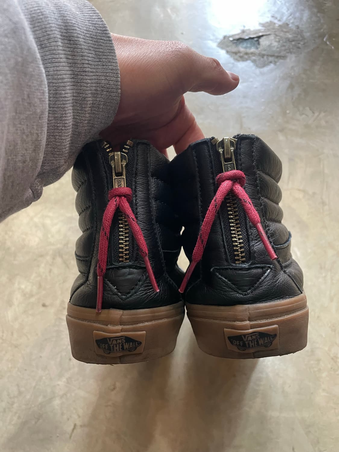 Vans 반스 가죽 스케이트 하이 270 상품이미지5