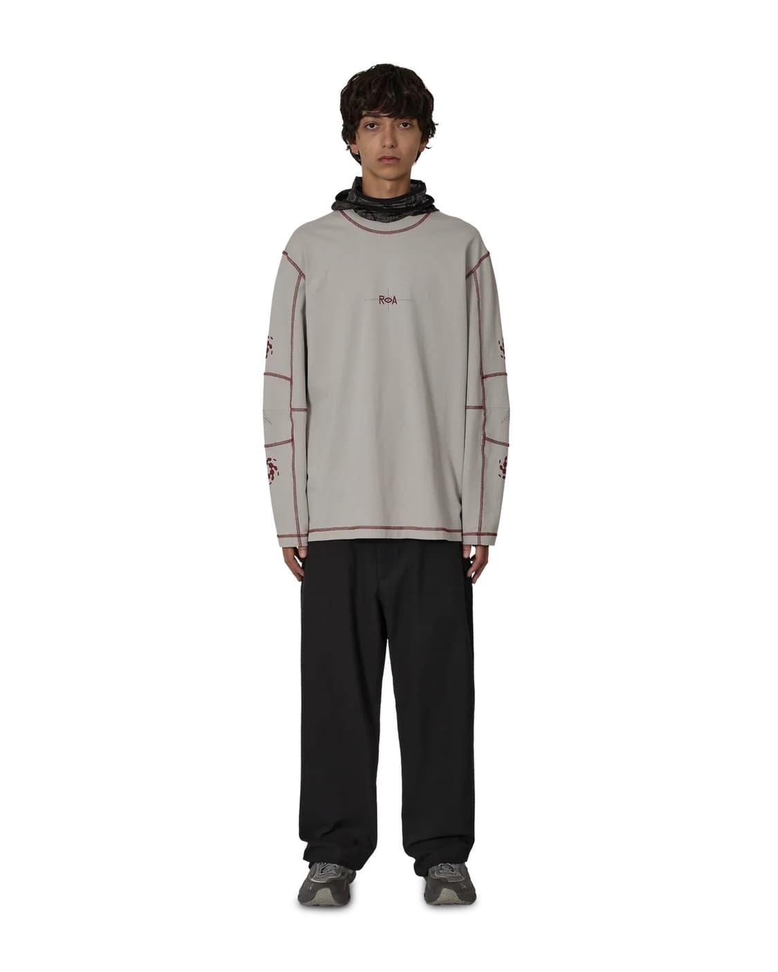 [M,L,XL]로아 하이킹 25fw Stitch Organic 티셔츠 상품이미지4