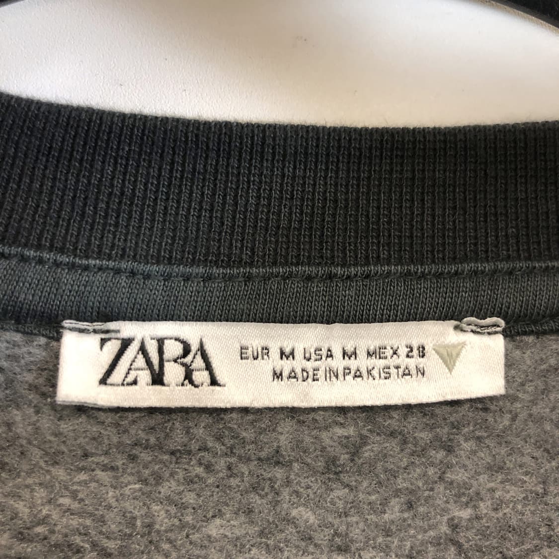 자라 워싱 스웻셔츠 M 오버 상품이미지5