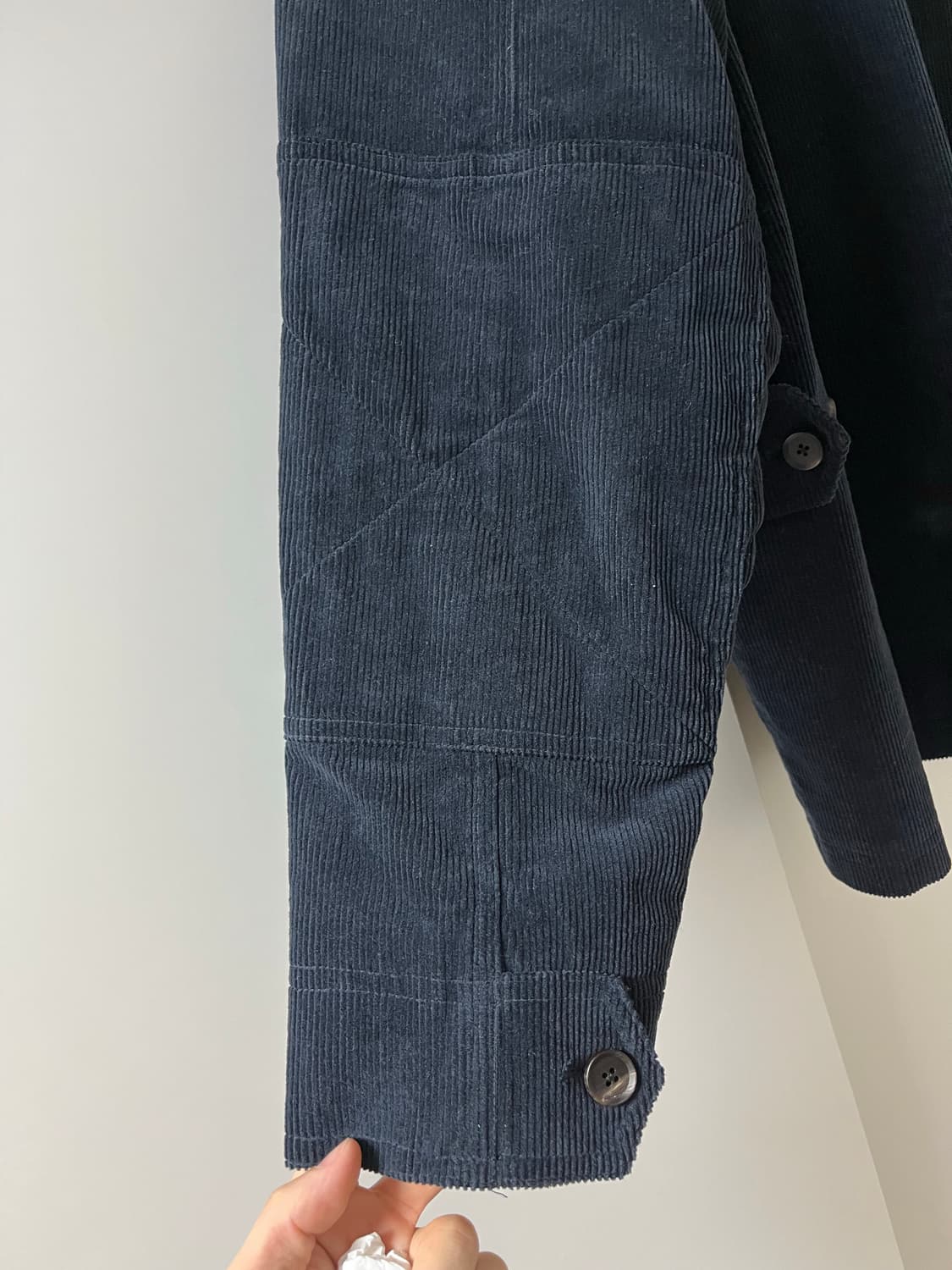 [아워셀브스]워시드 코듀로이 B.D.U 자켓_depp navy (1) 상품이미지9