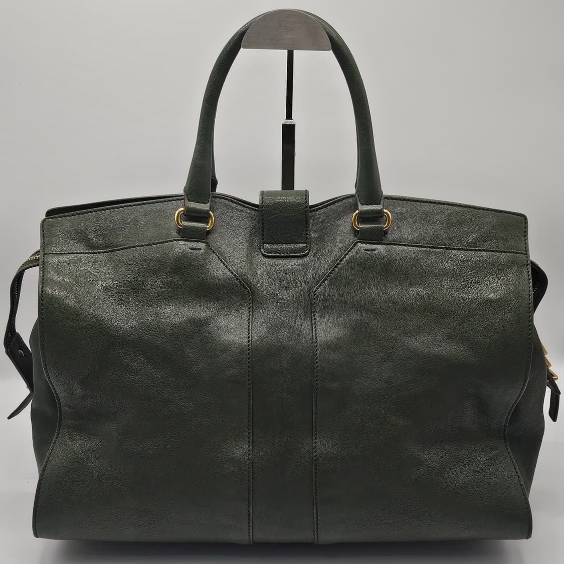 정품 입생로랑 카바시크 토트백 (다크그린) 상품이미지3