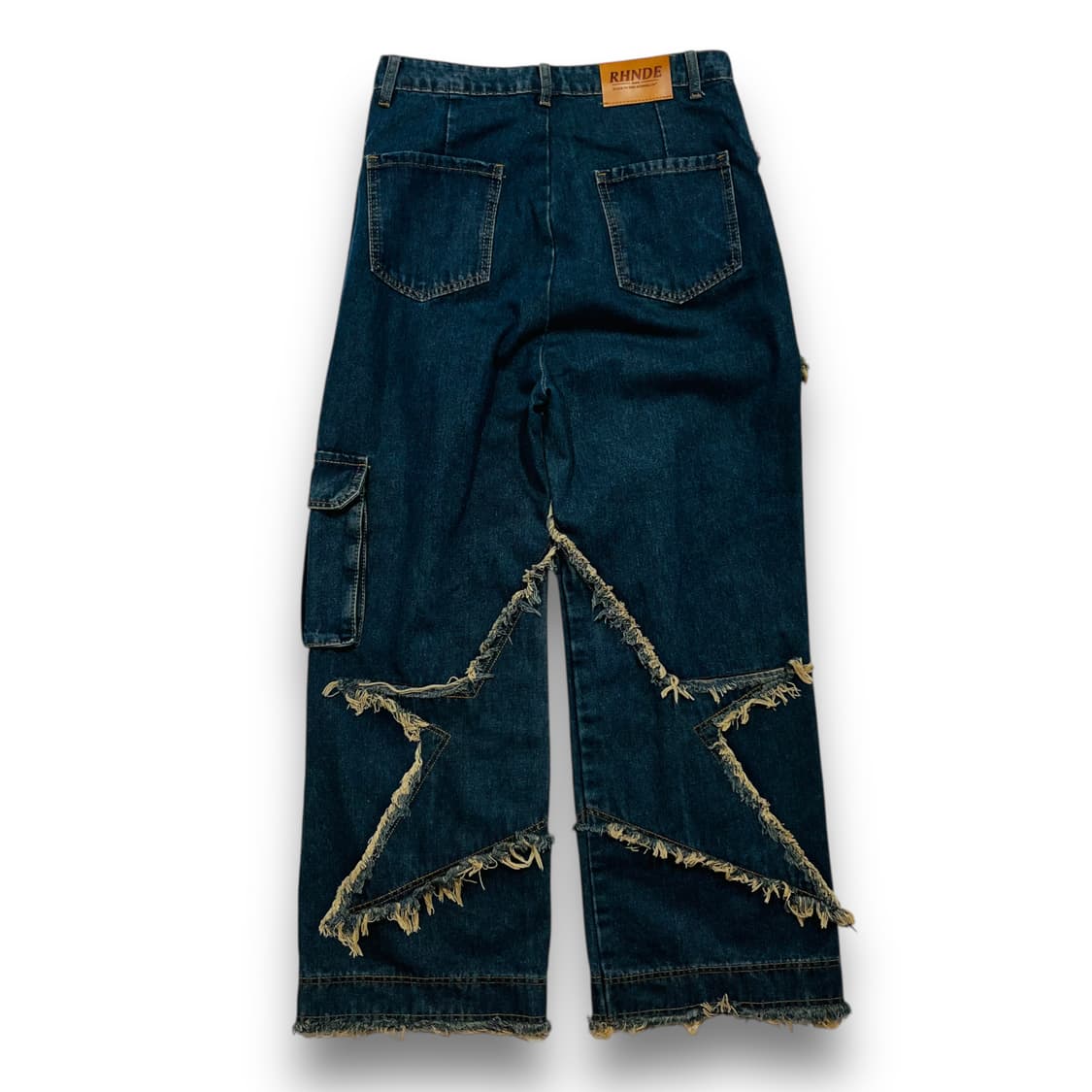 American Retro Star y2k Denim Pants 상품이미지4