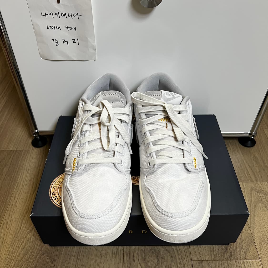 [275] 조던 1 × 유니온 KO 로우 화이트 상품이미지6