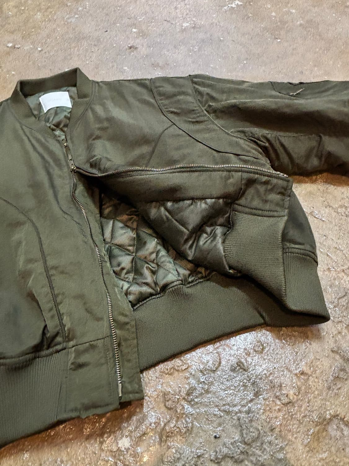 젠틀 커버 윈디 보머 파이팅 항공 자켓 상품이미지6