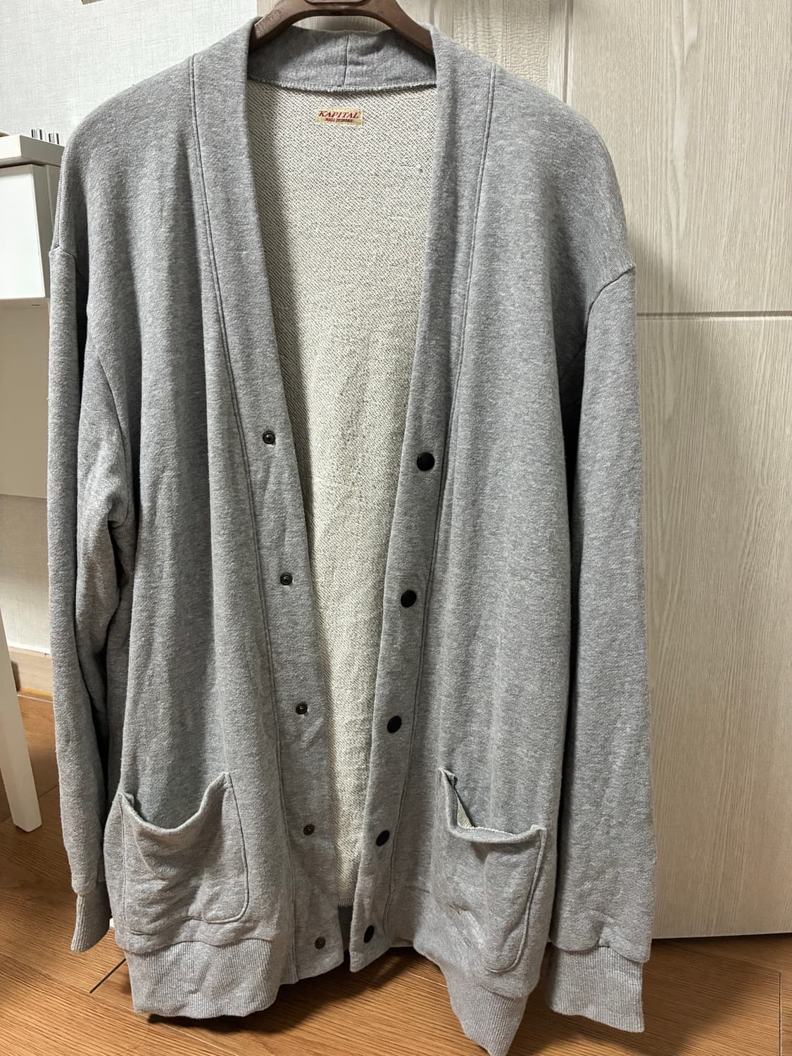 [1] 캐피탈 코튼 스웻 가디건 상품이미지1