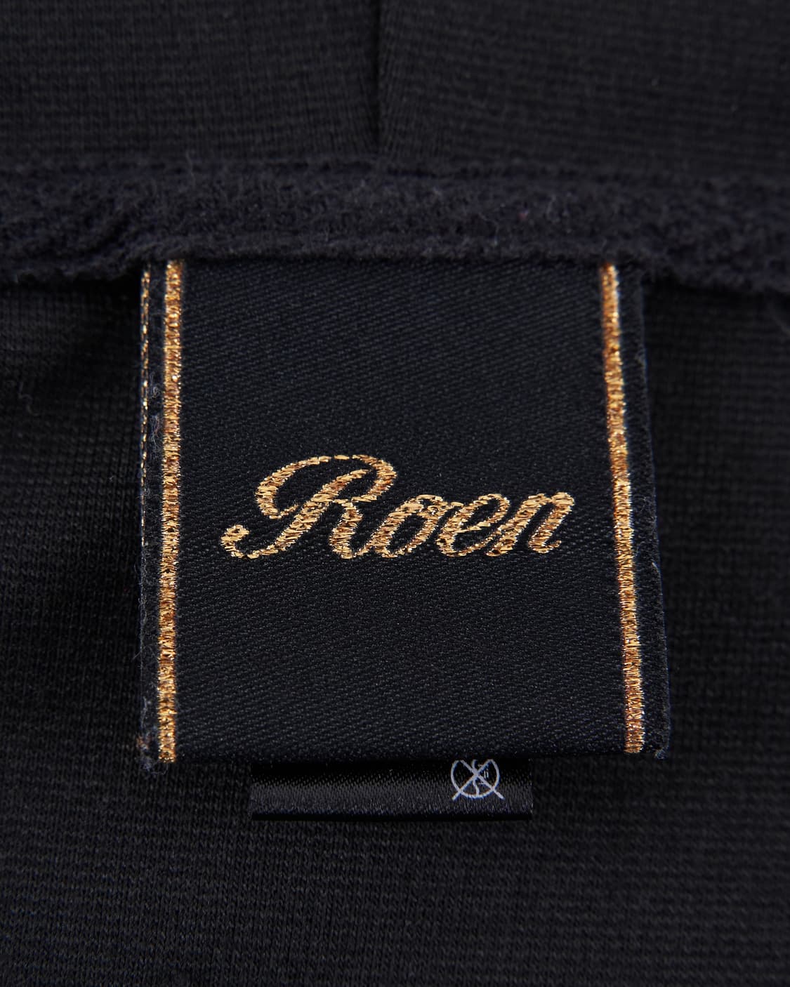 Roen 스컬 큐빅 로고 프린팅 후드집업 상품이미지7