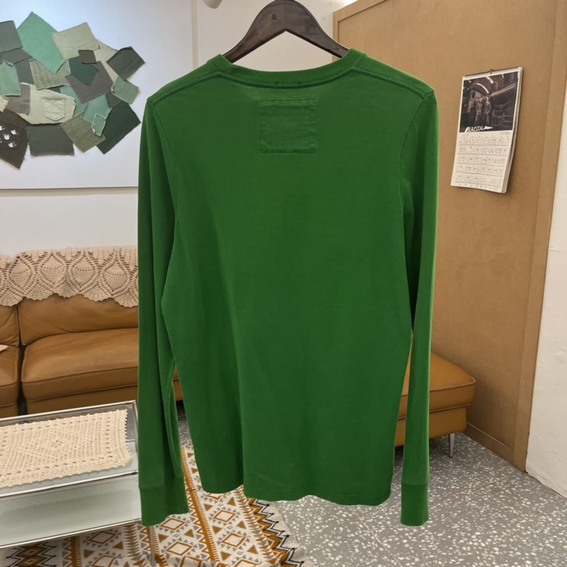 아베크롬비 빈티지 Y2K 레트로 그린 롱슬리브 M C10602 상품이미지4