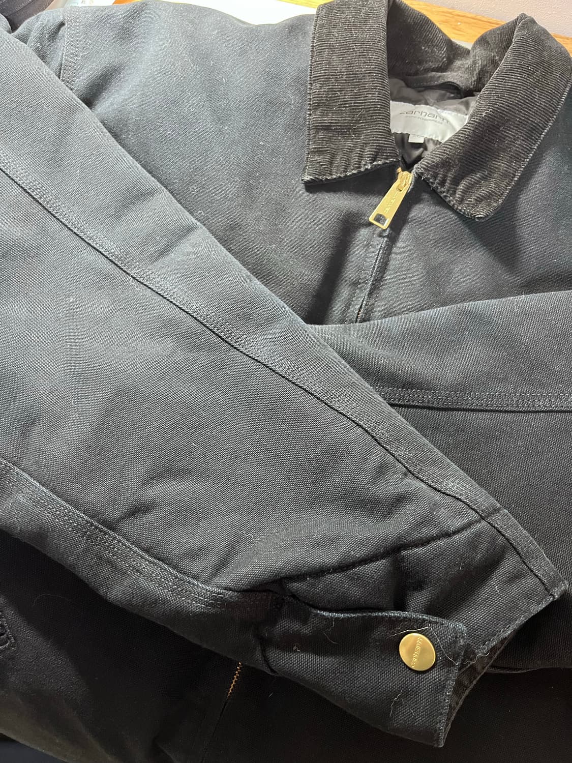 칼하트 wip og 디트로이트 자켓 블랙 상품이미지6