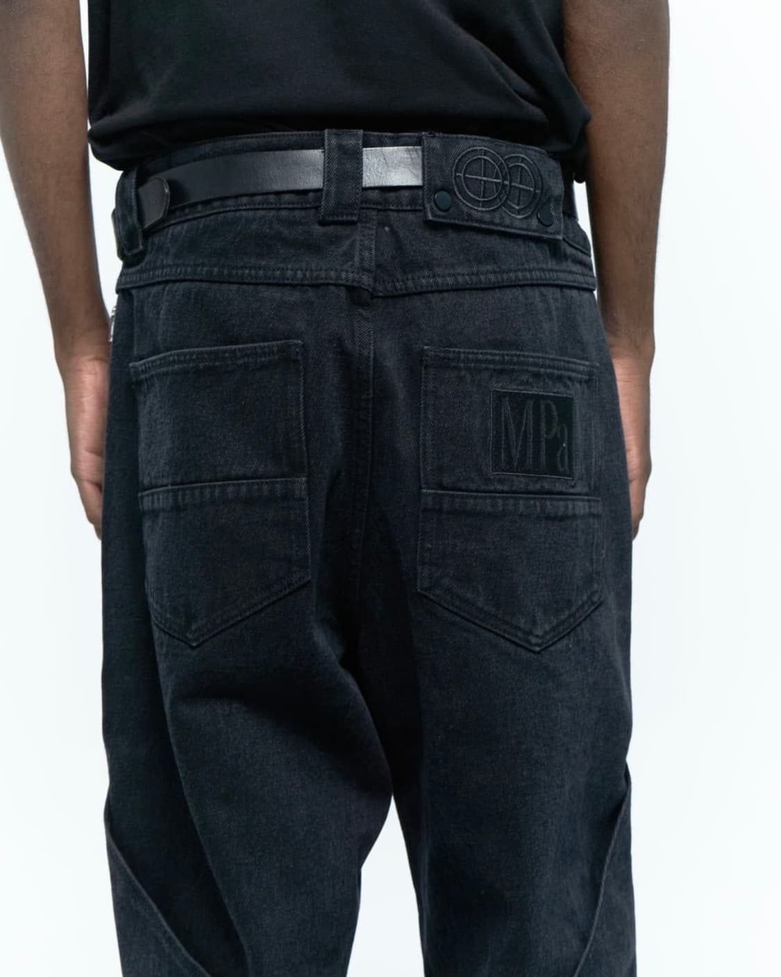 MPa CALF POCKET PANTS (BLACK) 상품이미지1