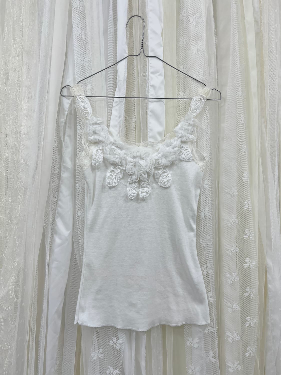 white design sleeveless 상품이미지3