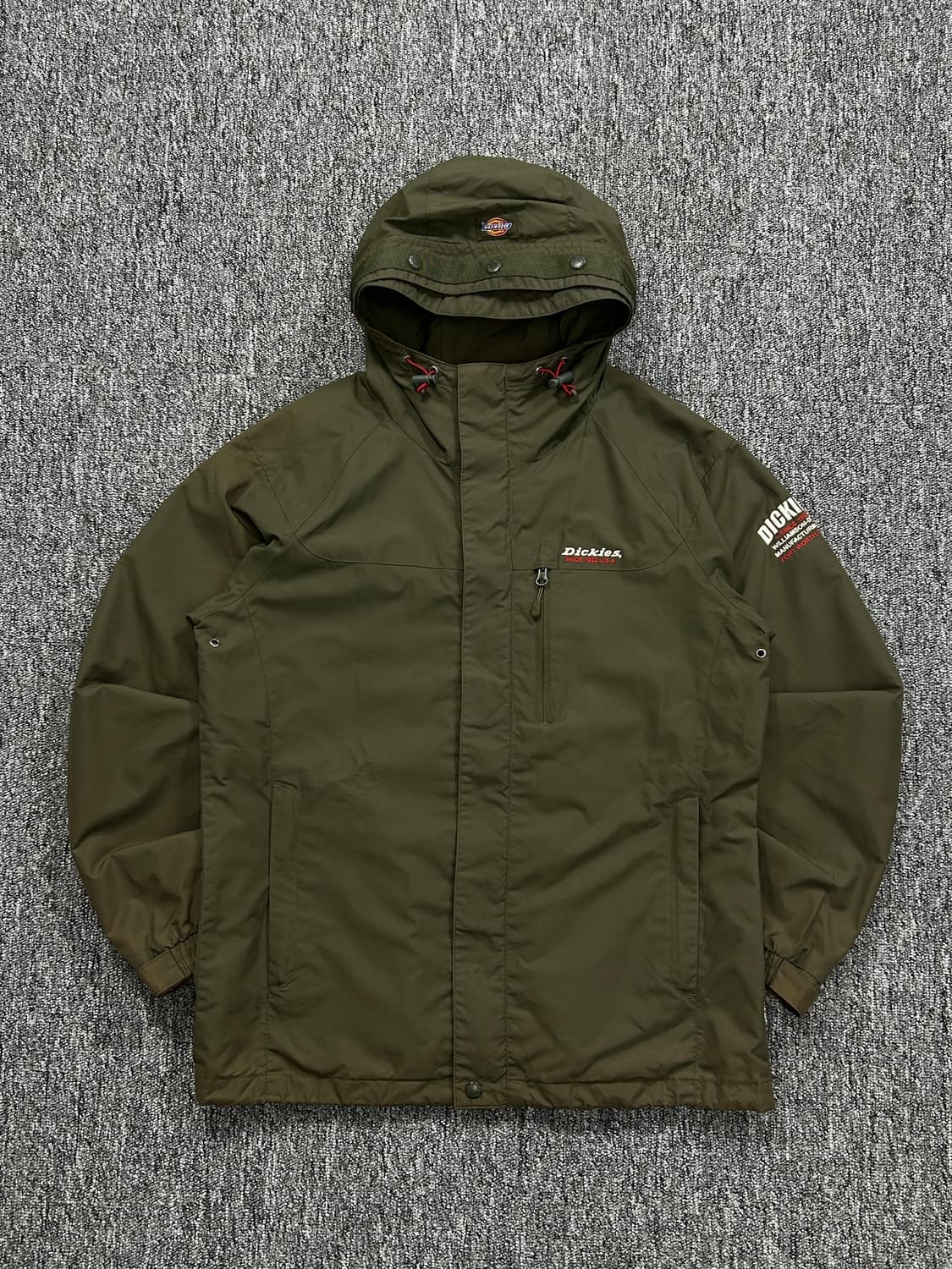디키즈 빈티지 카키 바람막이 M  상품이미지3