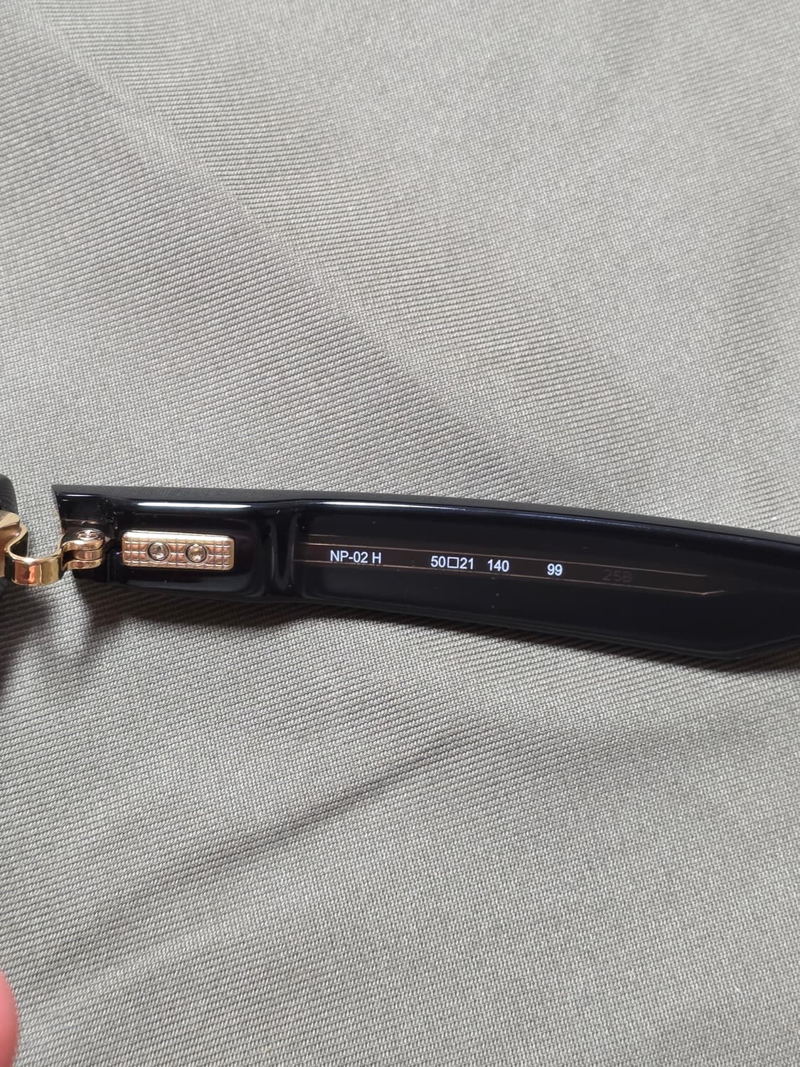 포나인즈 하이엔드 np-02h 검정 뿔테 999.9 상품이미지5