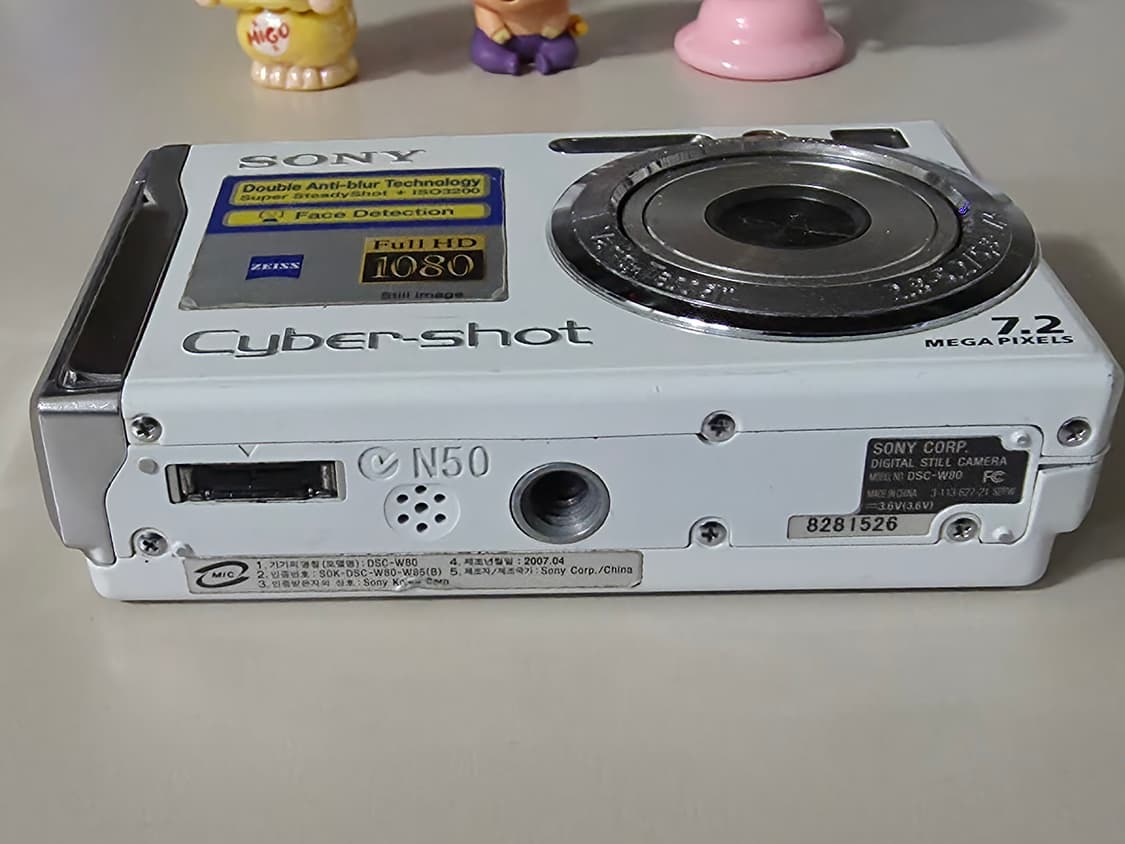 소니 사이버샷 DSC-W80 빈티지 디지털카메라 상품이미지5
