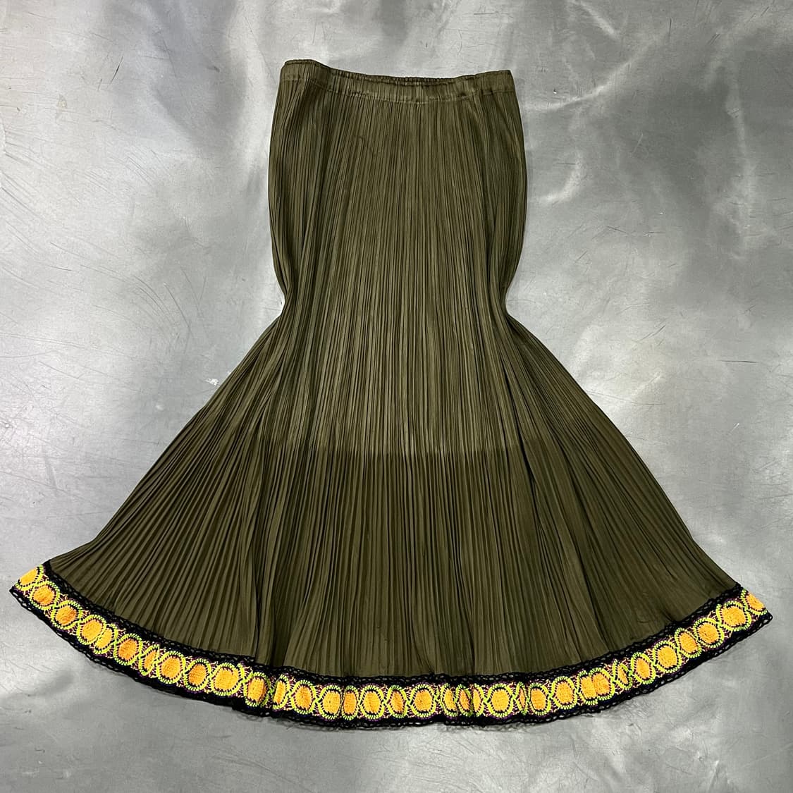  플리츠플리즈 디테일 플리츠 롱 스커트 y14789 상품이미지2