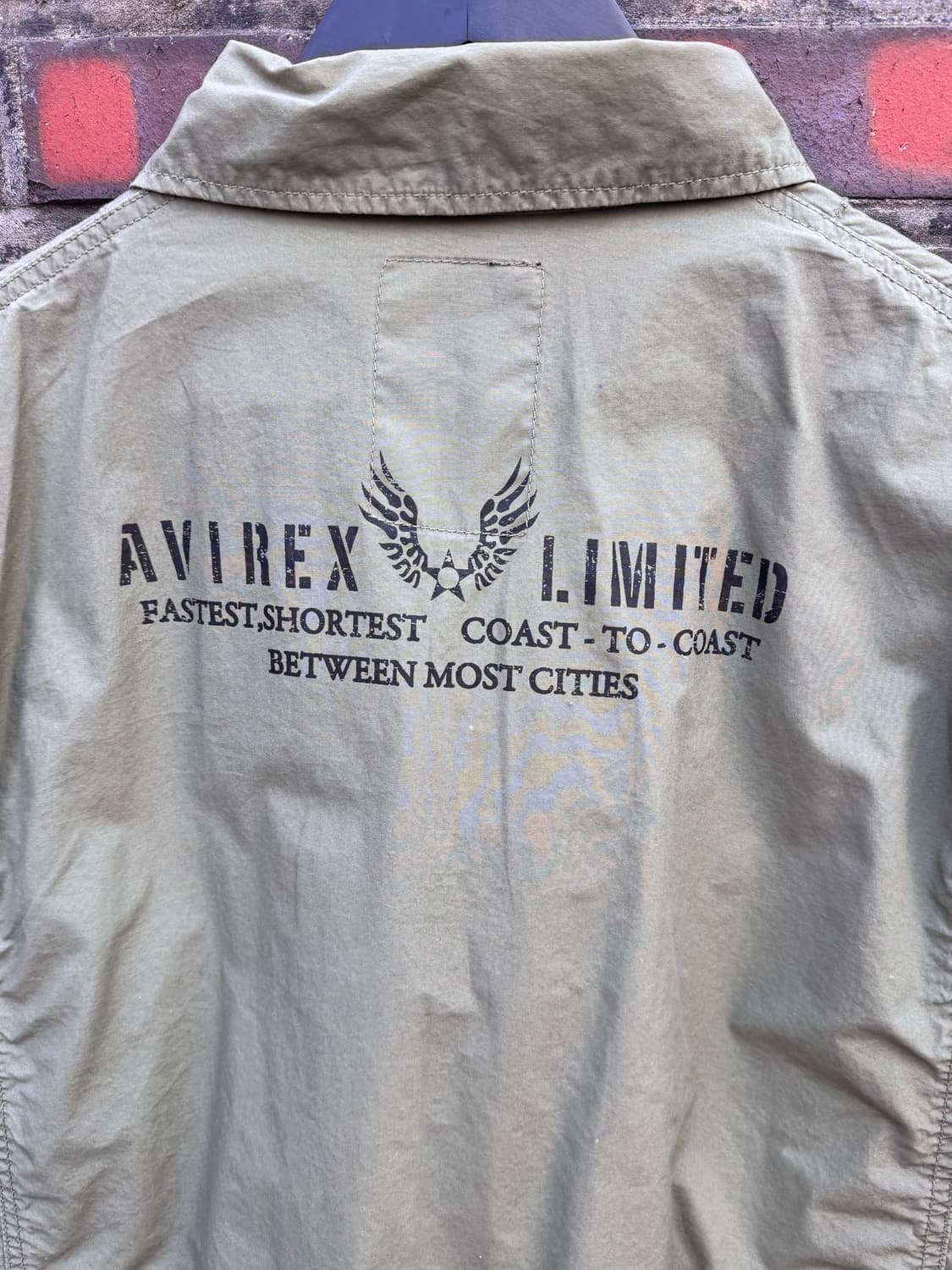 아비렉스 카키 밀리터리 자켓 상품이미지7