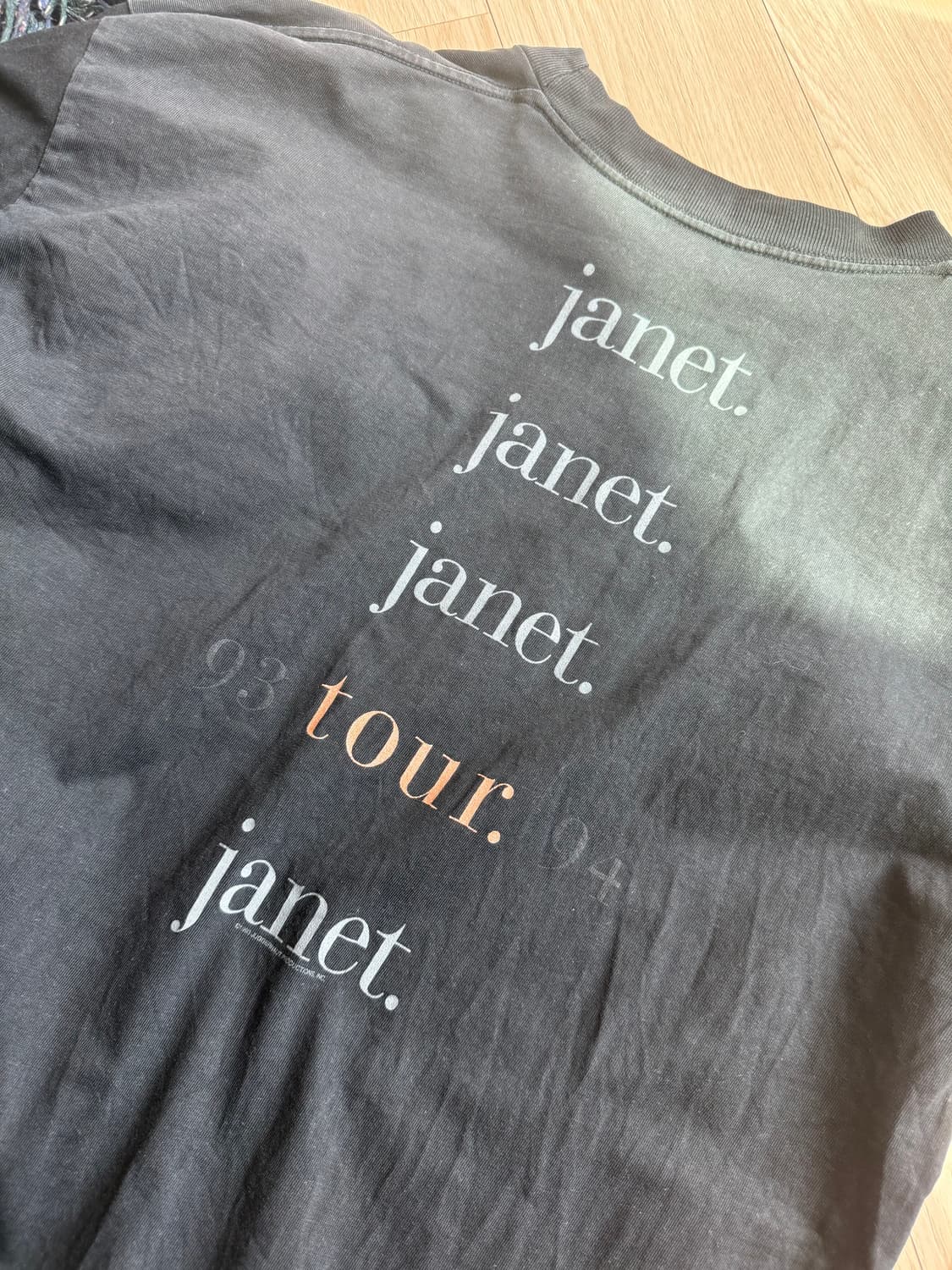 90s janet jackson 월드투어 롱슬리브 상품이미지2