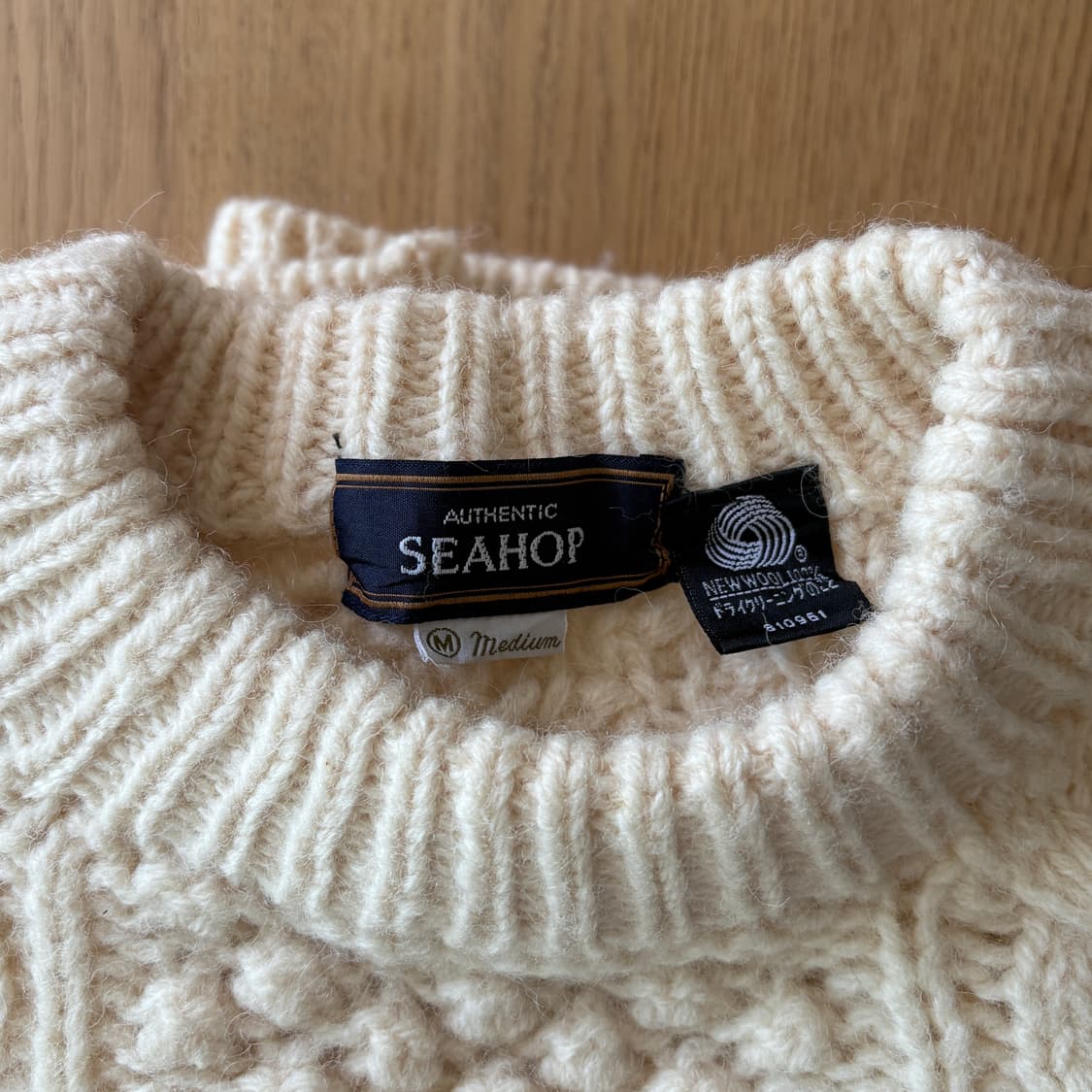  ▫️Aran Wool Knit 상품이미지8