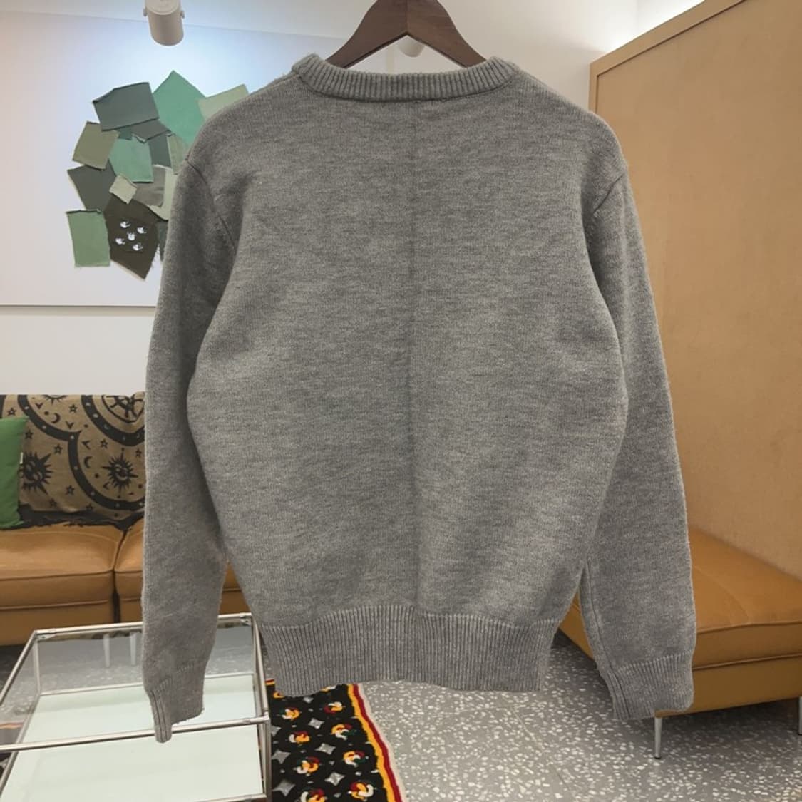 마르디메르크디 키치 딥그린 플라워 니트 105 C07651 상품이미지4