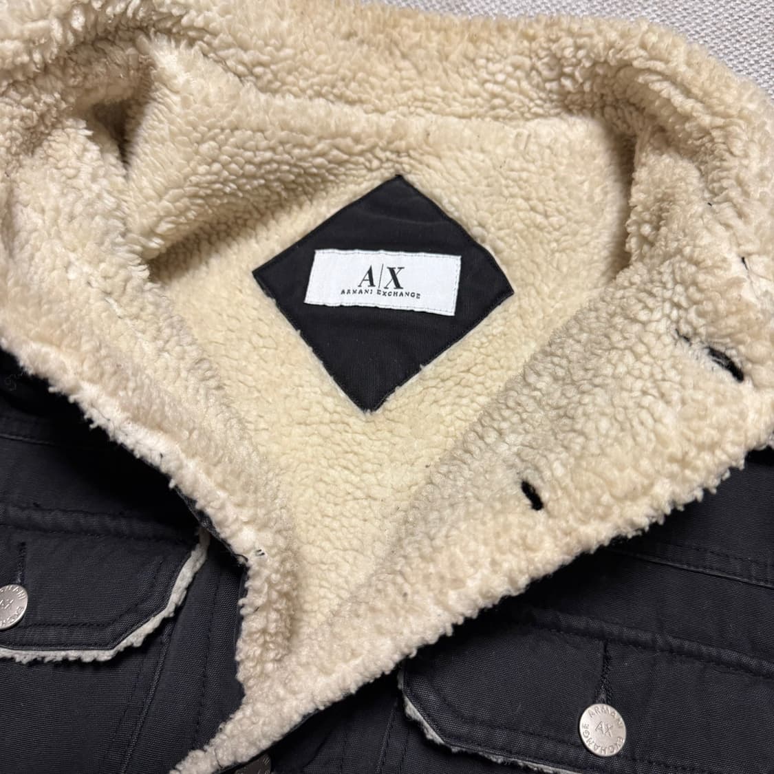 아르마니 익스체인지 쉐르파 자켓 상품이미지2