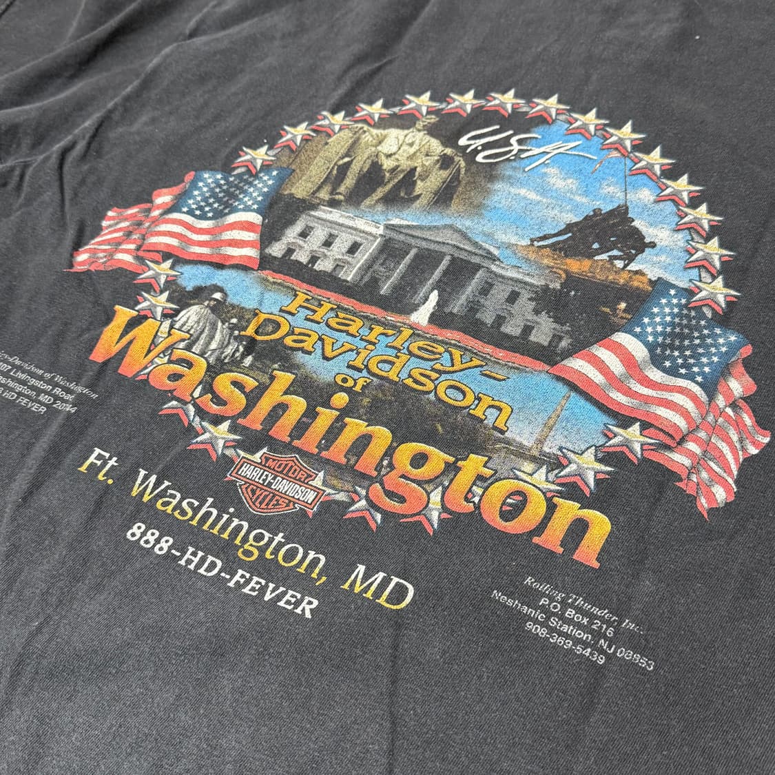 usa made 빈티지 할리데이비슨 반팔  상품이미지7