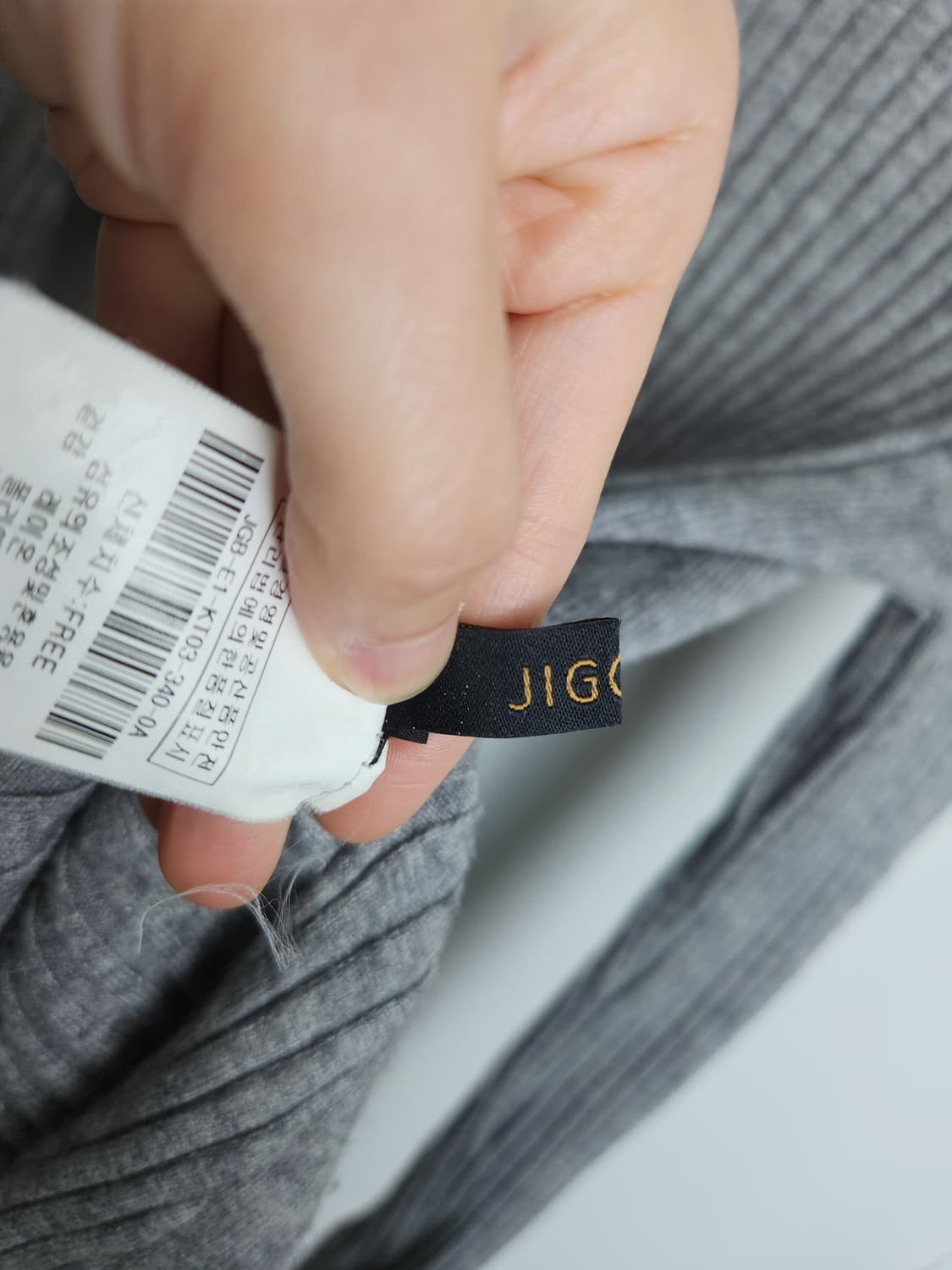 (지고트)골지 트임 니트 상품이미지10