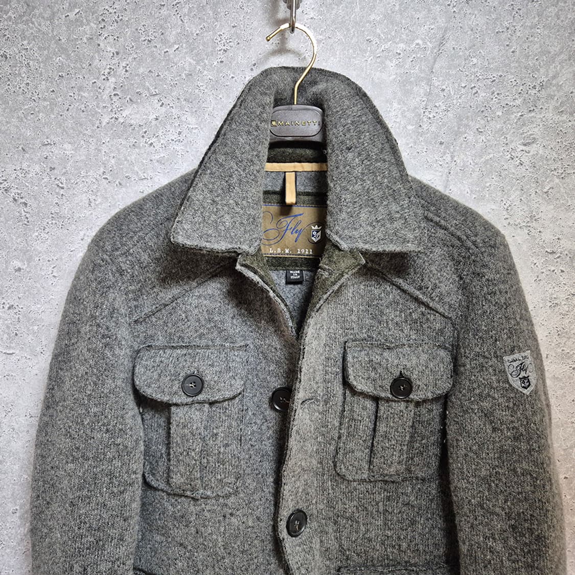 L.B.M 1911 루비암 버진 울 자켓  (Made In Italy) 상품이미지3