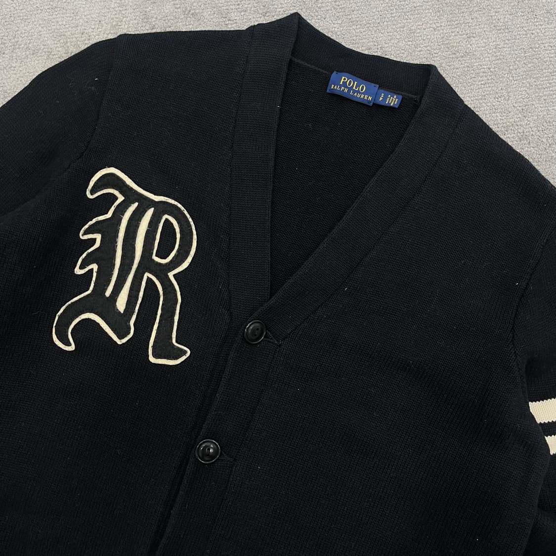 S 폴로 랄프로렌 바시티 패치 가디건 상품이미지2