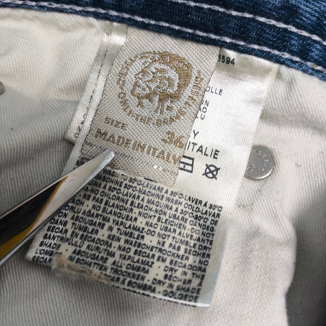 [36] made in italy 디젤 부츠컷 ZATINY  상품이미지9