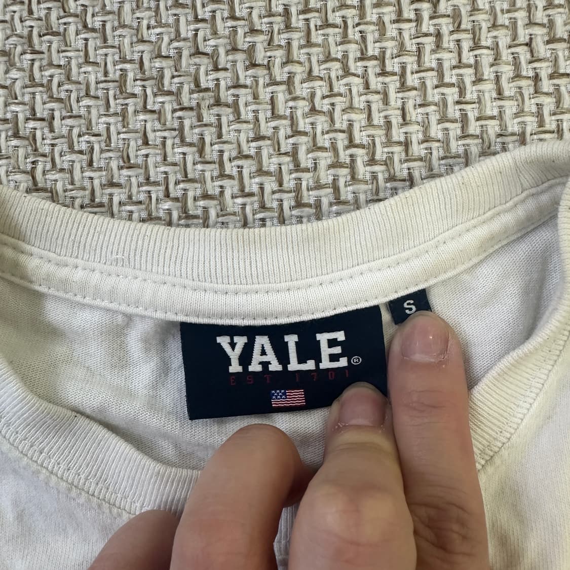 S 예일 반팔티 0414D 상품이미지3