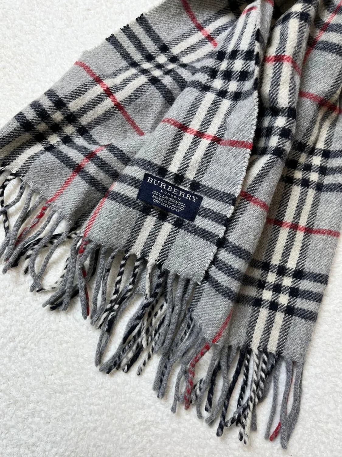 버버리 90's 램스울 노바체크 시그니처 목도리 A1668    상품이미지5