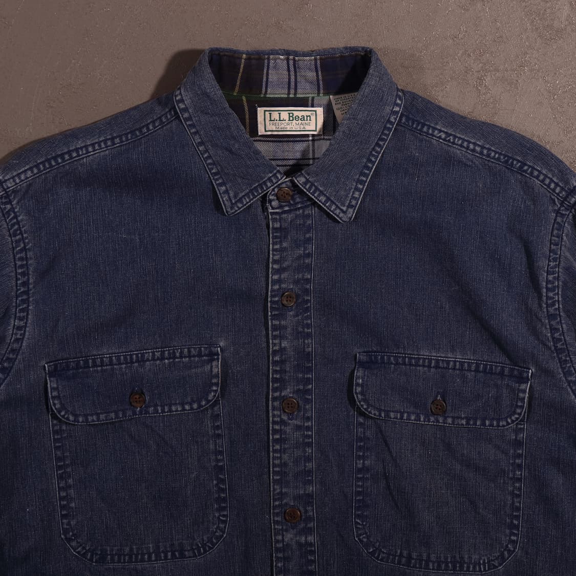 90s 엘엘빈 USA 워크셔츠 상품이미지2