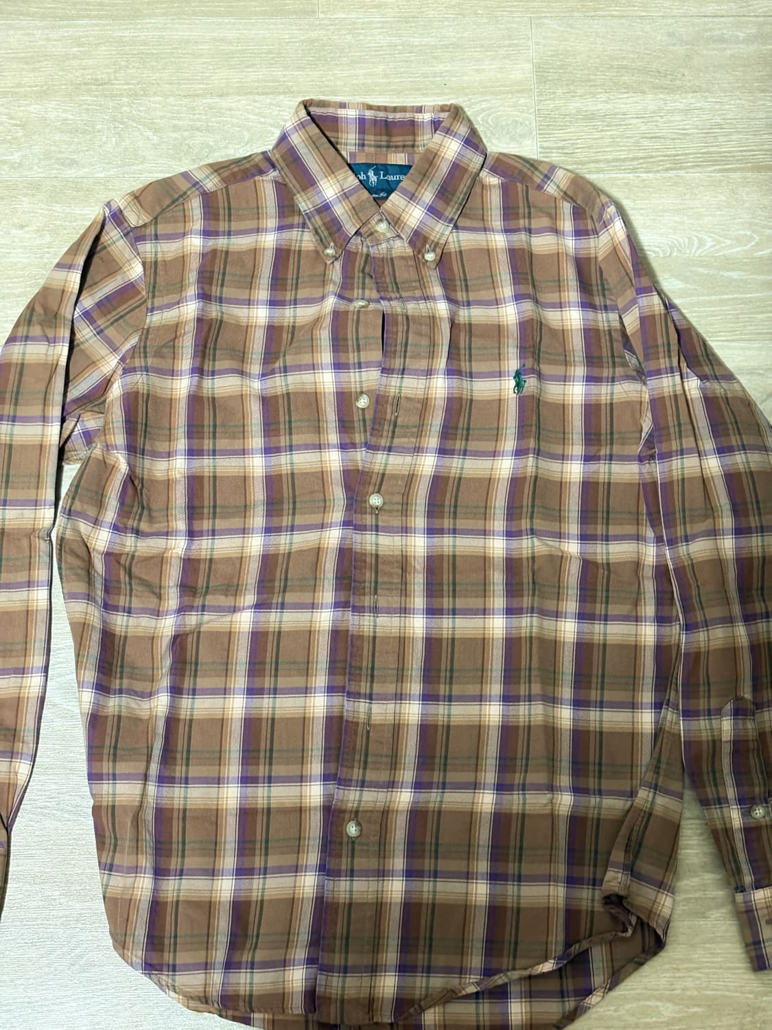 폴로 체크셔츠 상품이미지1