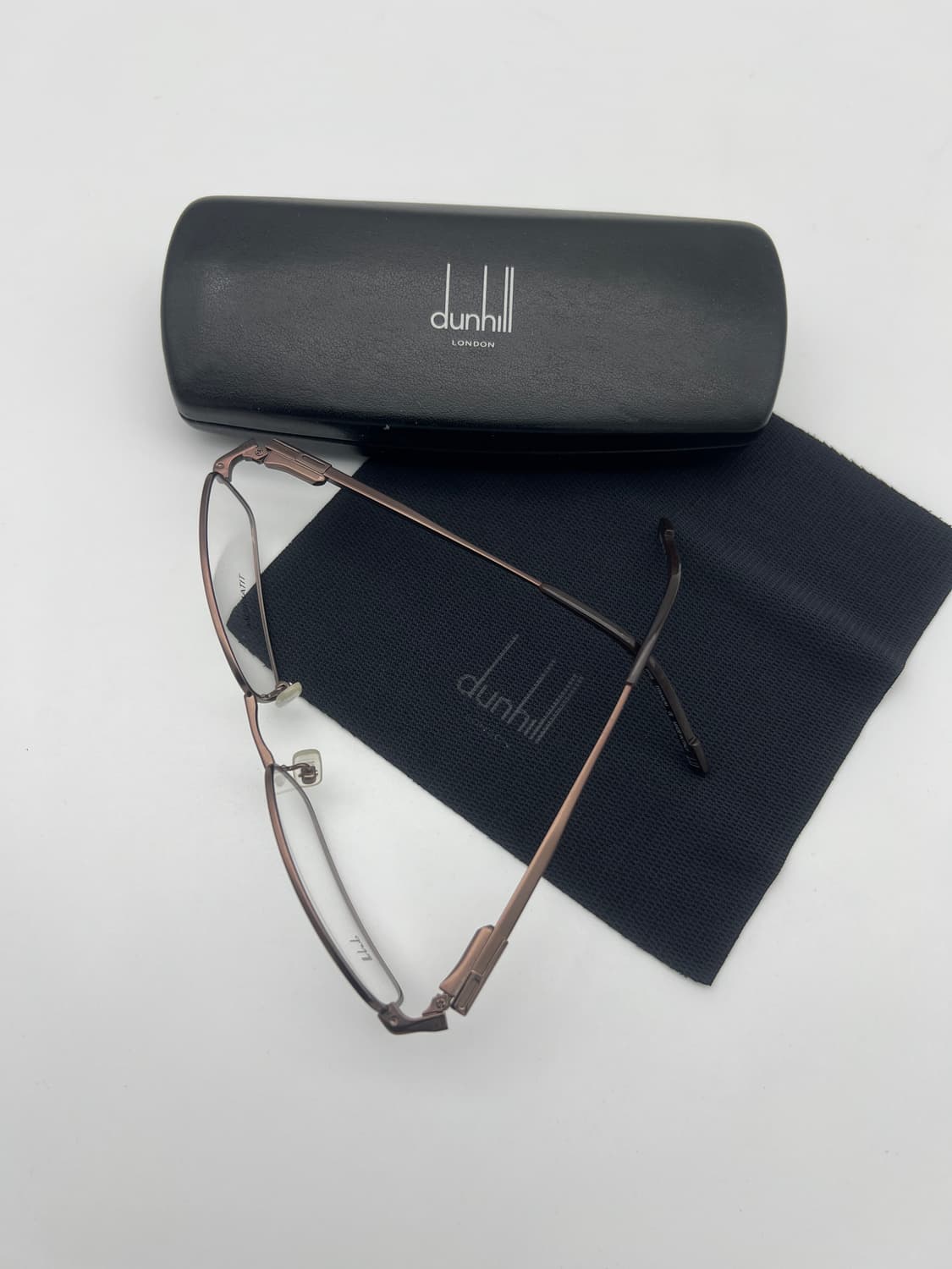 던힐 dunhill 직사각 메탈테 안경 DU06404 상품이미지5