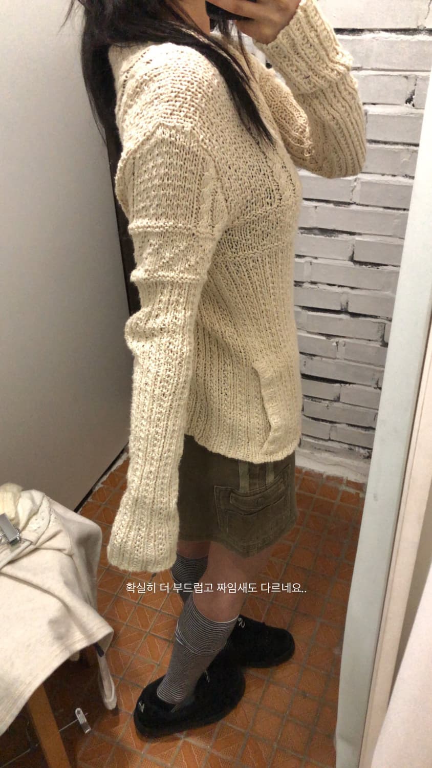 폴로 니트집업 상품이미지2