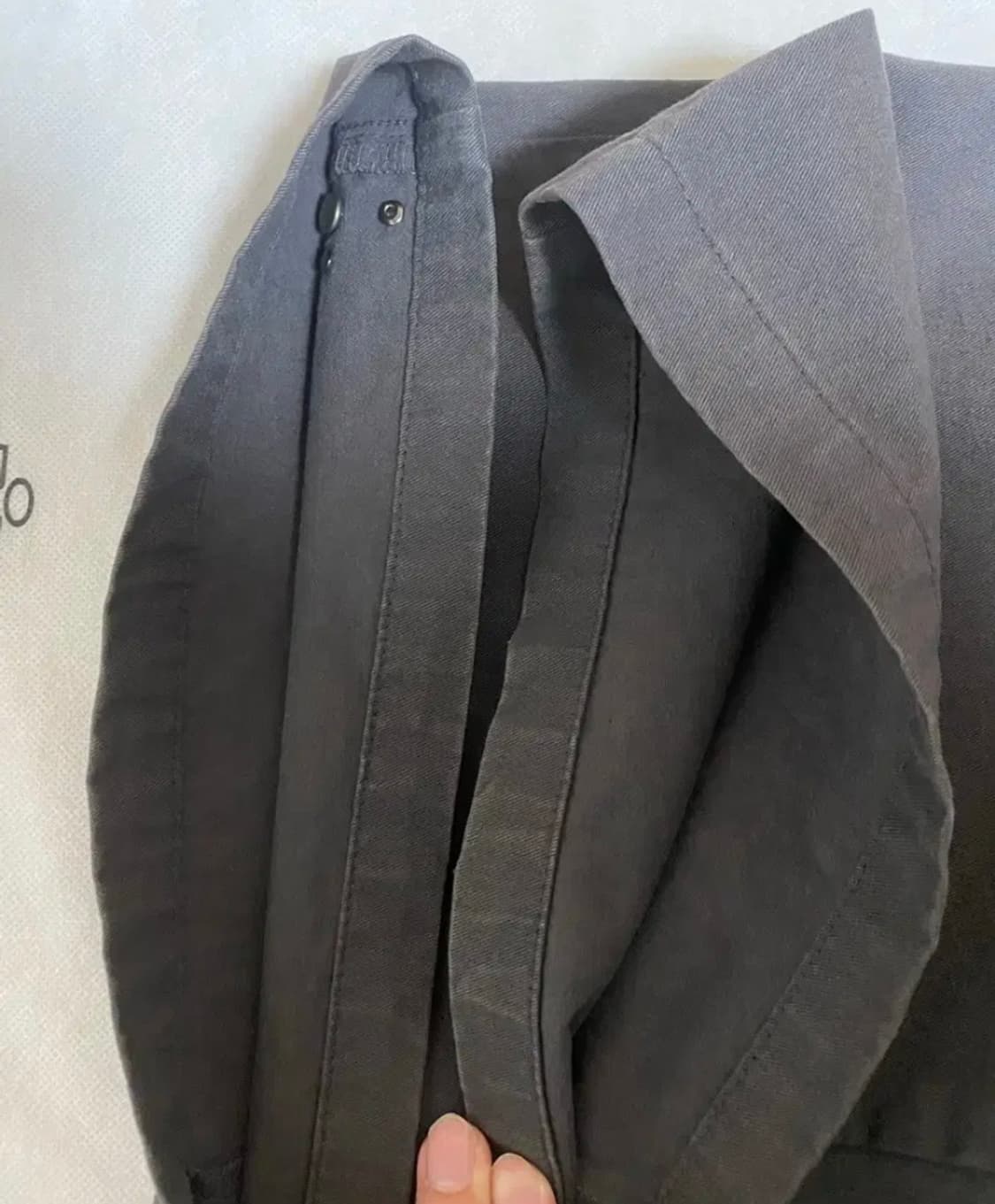 [2] 폴리테루 1011 고시마 리벳 플라워 그린 차콜 상품이미지10