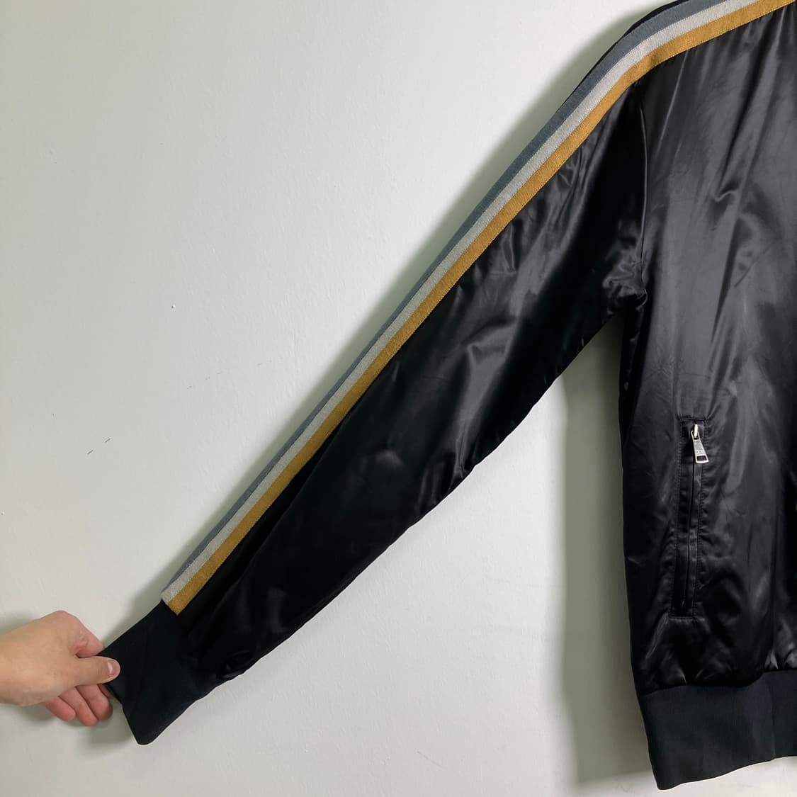 D&G 돌체앤가바나 블랙 블루종 자켓 44 상품이미지7