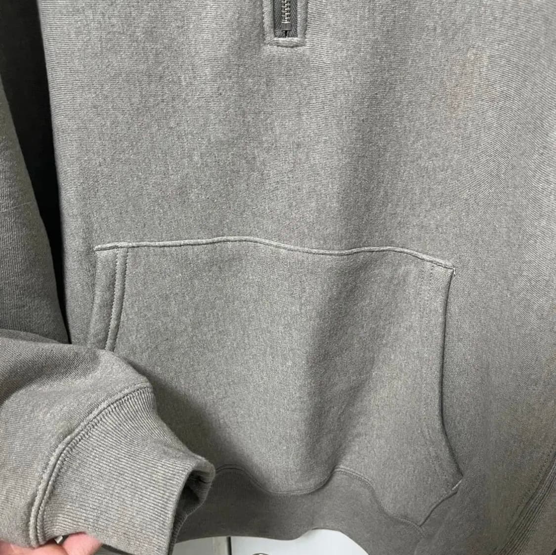 카키스 하프집업 풀오버 세이지 상품이미지3