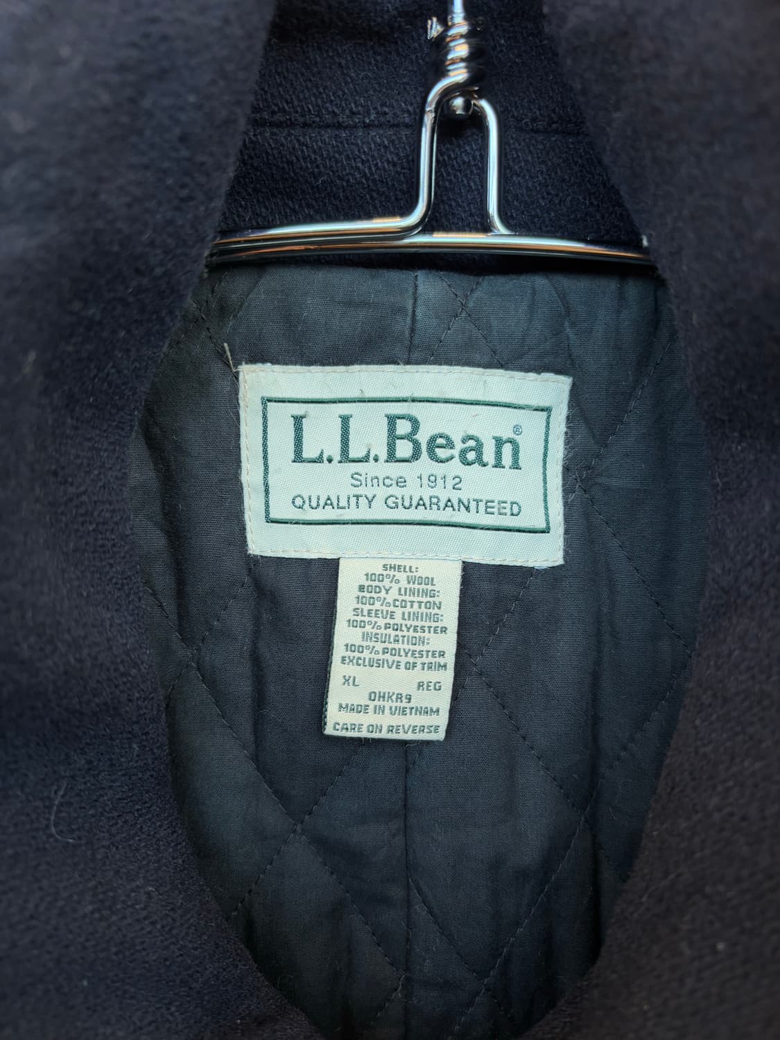 00s L.L.Bean 신슐레이트 울 클래식 피코트 상품이미지7